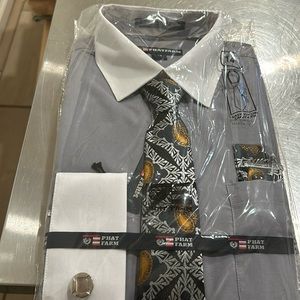 Dress shirt and tie for boys